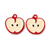 Baking Paint Alloy Pendants FIND-G097-04F-1