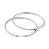 Non-Tarnish 304 Stainless Steel Plain Band Rings RJEW-G298-04P-2