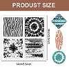 Silicone Clay Texture Mat AJEW-WH0447-051-2