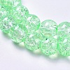 Crackle Glass Beads Strands CCG-Q001-8mm-A28-3