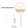 300pcs 3 Colors Brass Ball Head Pins KK-AR0002-16-5