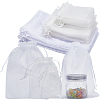 100Pcs 3 Styles Large Organza Pouches Portable Shoes Bag Travel Storage Drawstring Bags OP-SP0001-05-1