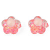 Transparent Epoxy Resin Cabochons CRES-N034-21C-2