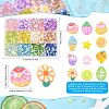 144G 12 Colors Handmade Polymer Clay Cabochons and Plastic Beads for DIY Jewelry Making Findings CLAY-FS0001-47-4