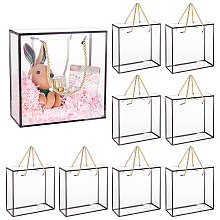 Transparent PP Plastic Gift Box AJEW-WH0166-06A-01