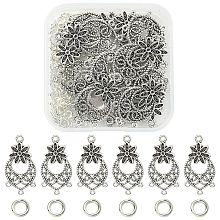 20Pcs Tibetan Style Alloy Chandelier Component Links FIND-YW0003-25