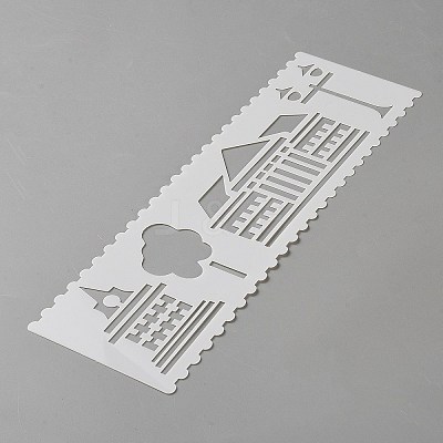 Plastic Drawing Stencil DIY-WH20001-12B-1