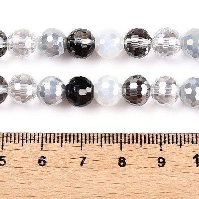 Electroplate Glass Bead Strands X-GLAA-Z006-01E-1