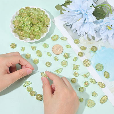 120g Transparent Acrylic Beads MACR-PA0001-72B-1