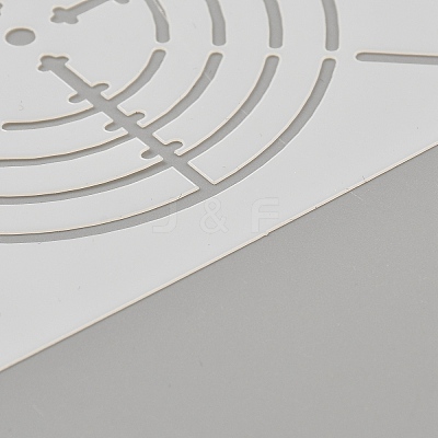 Target PET Drawing Painting Stencils Templates DIY-WH0308-540A-1