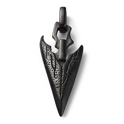 304 Stainless Steel Pendants STAS-D067-12EB-1