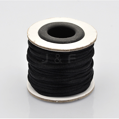 Nylon Satin Rattail Cords NWIR-O001-B-05-1