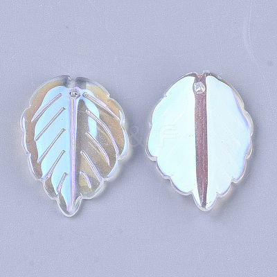 Transparent Glass Pendants GLAA-S054-006C-01-1