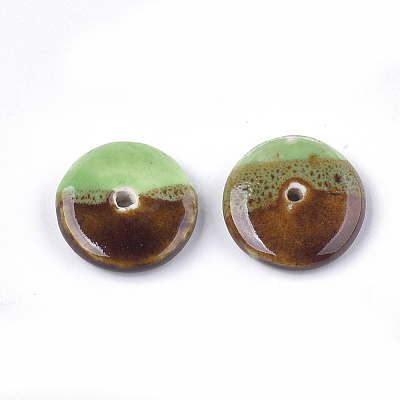 Handmade Porcelain Beads PORC-S498-56H-1