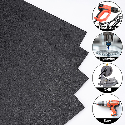 4Pcs 2 Styles ABS Plastic Sheets AJEW-GA0008-55-1