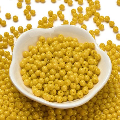 Opaque Colours Glass Seed Beads SEED-C001-02B-14-1