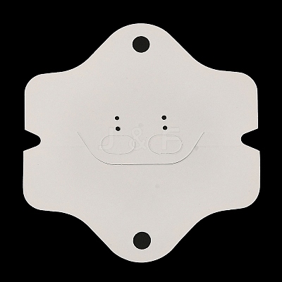 Fold Over Paper Jewelry Earring Display Cards CDIS-M005-34-1