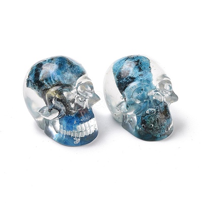Natural African Opal Dyed Chips Beads G-E185-17-1