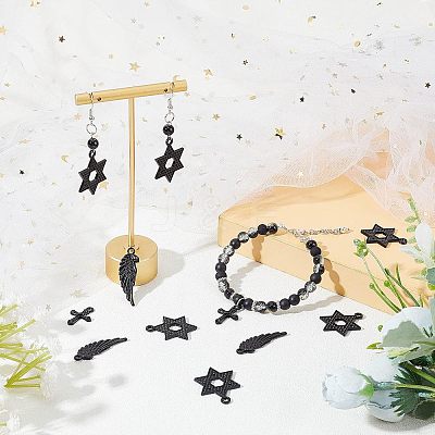 48Pcs 3 Style Alloy Pendants FIND-FH0004-28-1