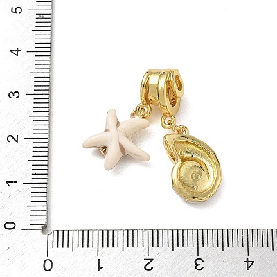 Brass Micro Pave Clear Cubic Zirconia Pendants CU-CBA4231-10C-G-1