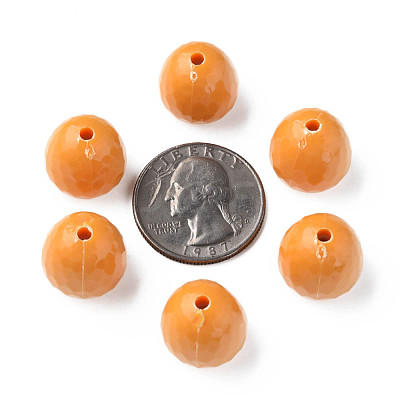 Opaque Acrylic Beads MACR-S373-10A-A07-1