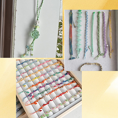 1 Roll Eco-Friendly Korean Waxed Polyester Cord YC-SP0001-03C-1