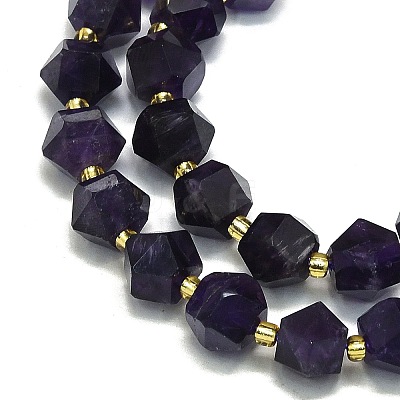 Natural Amethyst Beads Strands G-I376-A54-01-1