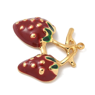 304 Stainless Steel Enamel Pendants STAS-U057-17G-02A-1