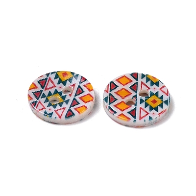 2-Hole Freshwater Shell Buttons SHEL-A004-01B-1