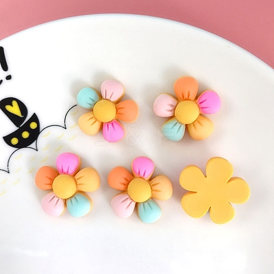 Opaque Resin Cabochons OHAR-PW0001-497B-1