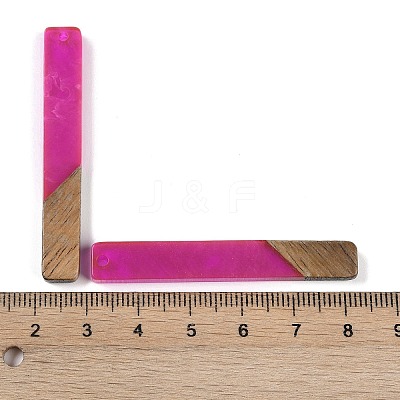 Resin & Wood Big Pendants WOOD-F015-02F-1