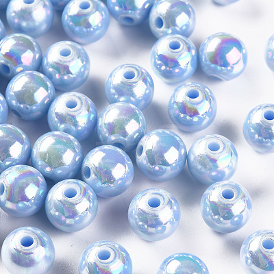 Opaque Acrylic Beads MACR-S370-D10mm-SS2113-1
