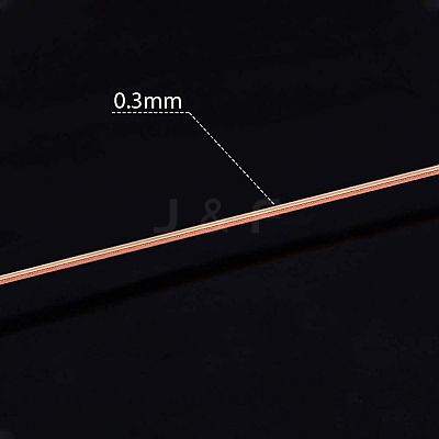 Round Bare Copper Wire for Jewelry Making CWIR-BC0002-16A-1