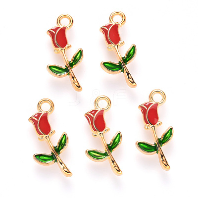 Alloy Enamel Pendants ENAM-S121-048-1