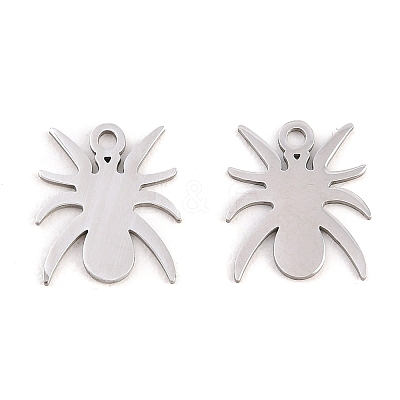 Halloween 304 Stainless Steel Charms LS-STAS-E521-07P-03-1