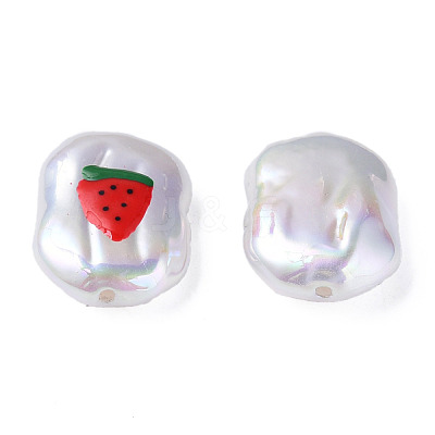 ABS Plastic Imitation Pearl Beads KY-N015-164-1