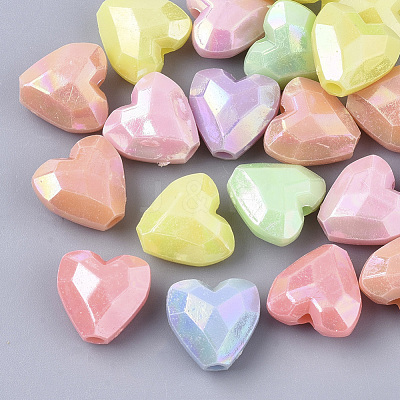Opaque Acrylic Beads X-MACR-S299-005-1