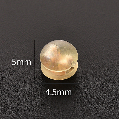 316 Surgical Stainless Steel Ear Nuts X-KY-H004-01RG-1