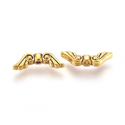 Tibetan Style Alloy Beads TIBEB-A11-3712-AG-LF-1
