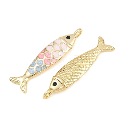 Brass Enamel Pendants KK-CBA3297-05C-G06-1
