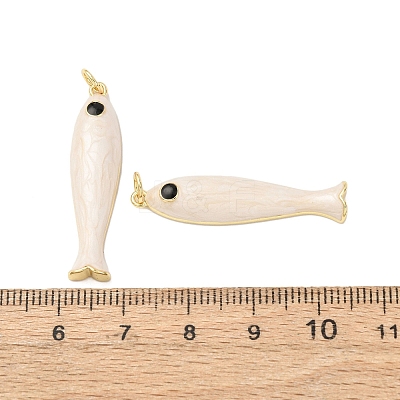 Brass Pendants KK-D019-29C-03G-1