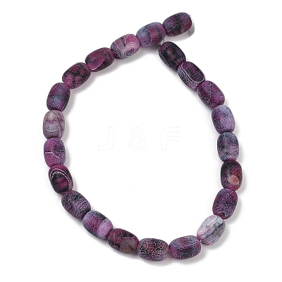 Natural Weathered Agate Beads Strands G-NH0047-B08-02-1