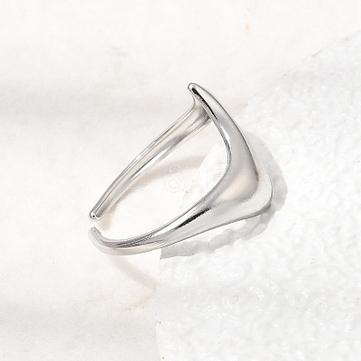 304 Stainless Steel Cuff Open Rings RJEW-T034-03P-1
