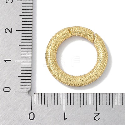 Rack Plating Brass Micro Pave Cubic Zirconia Twister Clasps KK-NH0002-04G-02-1