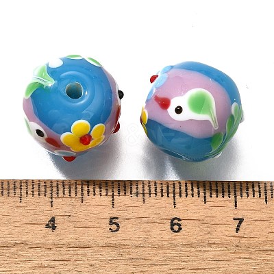 Handmade Lampwork Beads LAMP-K042-06A-1