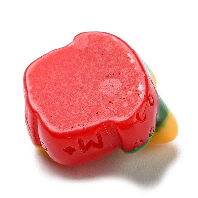 Christmas Opaque Resin Cabochons RESI-K027-21C-1