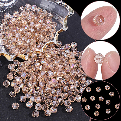 1500Pcs Electroplate Glass Beads EGLA-PA0001-44A-02-1
