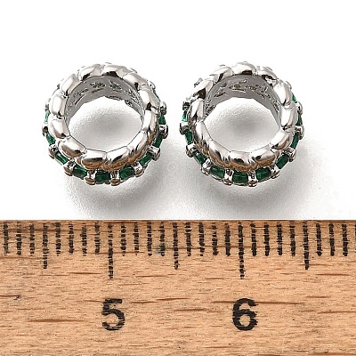 Brass Glass Beads KK-M318-31P-1