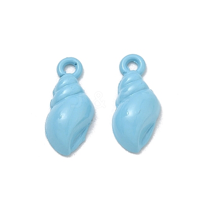 Spray Painted Alloy Pendants AL-CBA5D51-01E-1