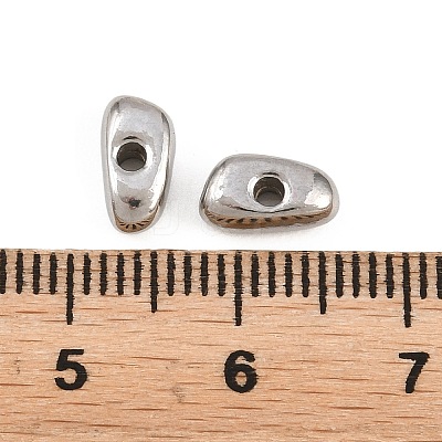 Irregular 304 Stainless Steel Beads STAS-D394-03E-P-1
